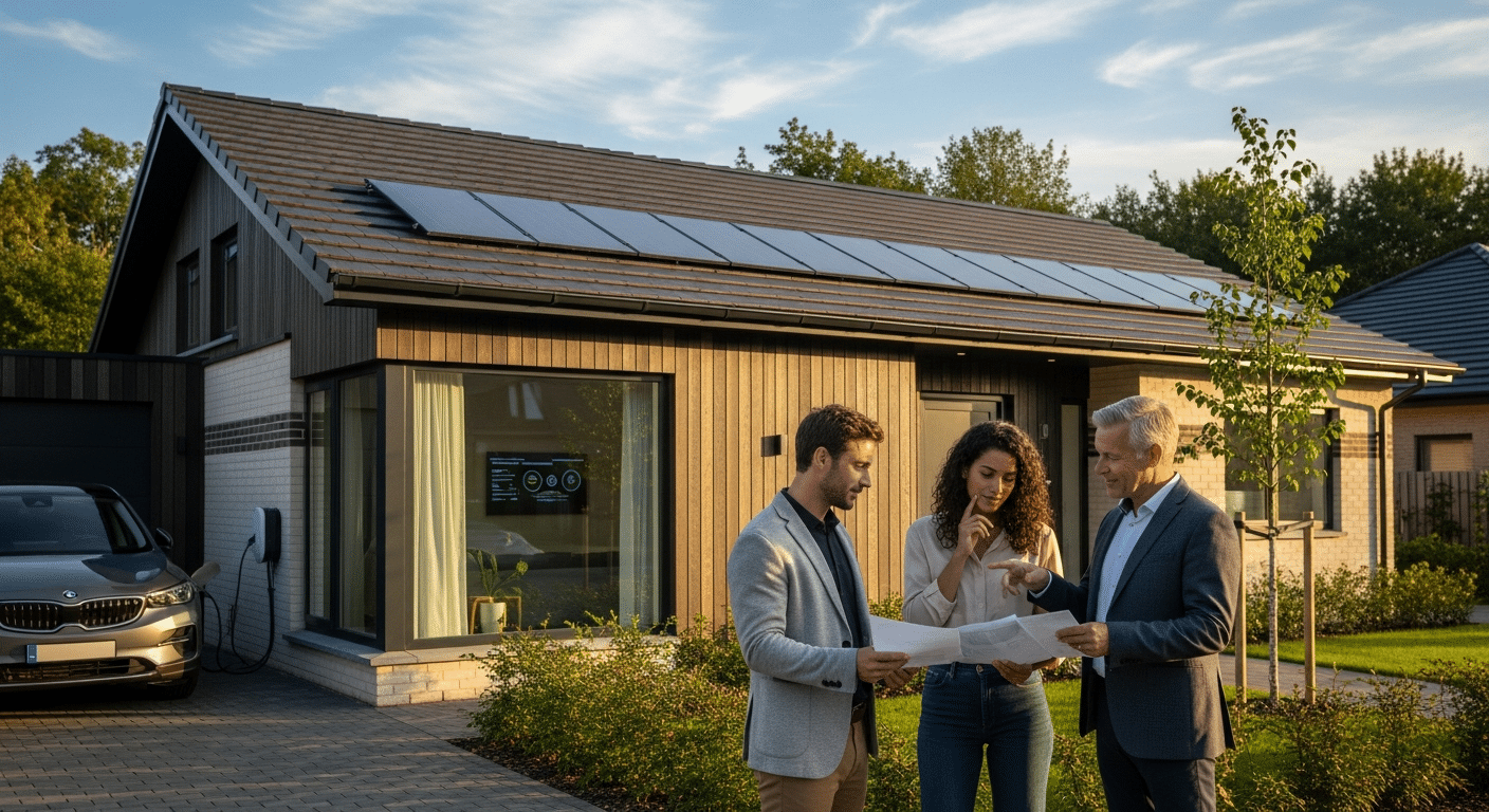 Maison avec autoconsommation solaire, est-ce que sa valeur augmente ?